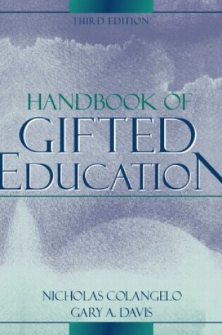 Cover of Handbook of Gifted Education