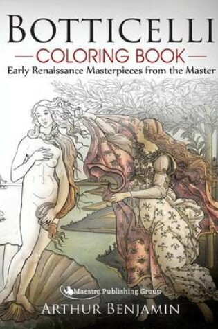 Cover of Botticelli Coloring Book