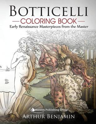 Book cover for Botticelli Coloring Book