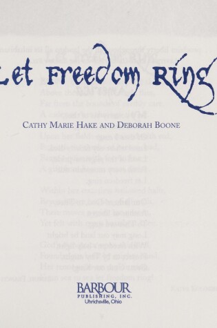 Cover of Let Freedom Ring