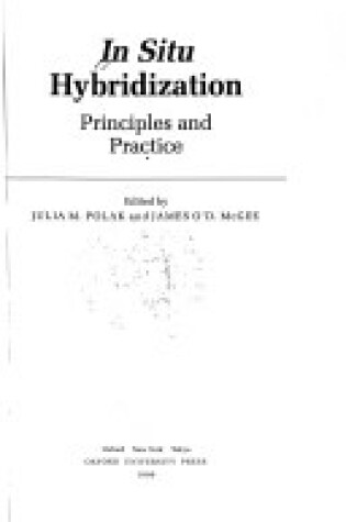 Cover of In Situ Hybridization