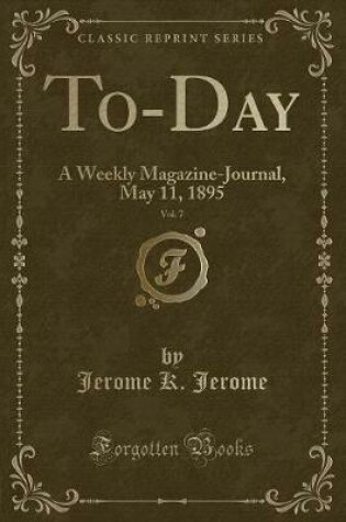 Cover of To-Day, Vol. 7