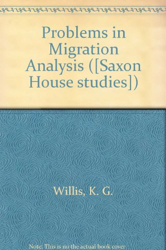 Book cover for Problems in Migration Analysis