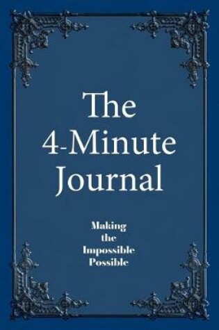 Cover of The 4-Minute Journal - Dated Navy Blue