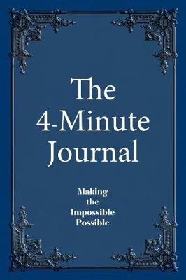 Book cover for The 4-Minute Journal - Dated Navy Blue