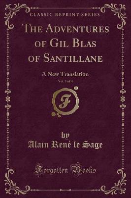 Book cover for The Adventures of Gil Blas of Santillane, Vol. 1 of 4