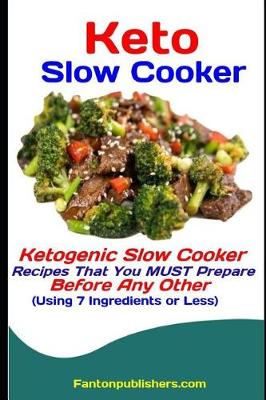 Book cover for Keto Slow Cooker