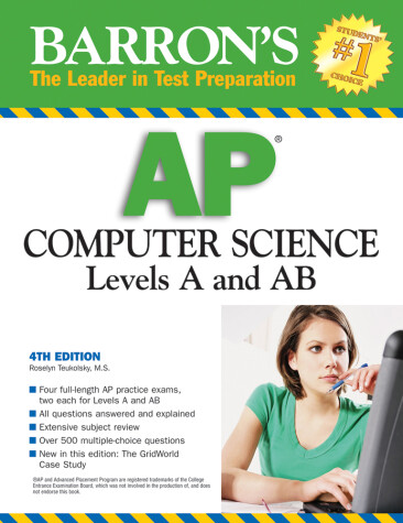 Book cover for Barron's AP Computer Science A