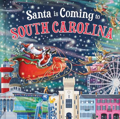 Book cover for Santa Is Coming to South Carolina