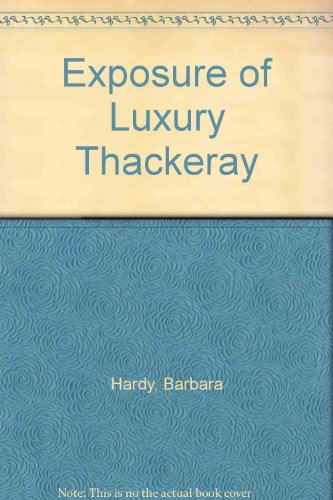 Book cover for Exposure of Luxury Thackeray