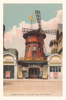 Cover of Vintage Journal Moulin Rouge Nightclub