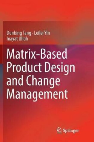 Cover of Matrix-based Product Design and Change Management