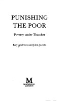 Book cover for Punishing the Poor