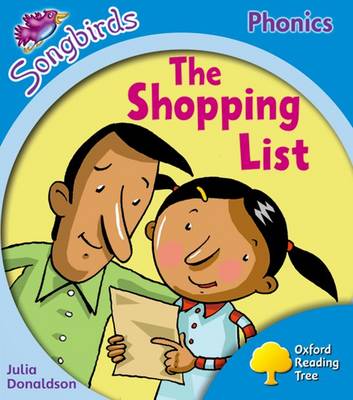 Cover of Oxford Reading Tree Songbirds Phonics: Level 3: The Shopping List