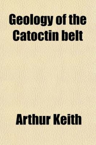 Cover of Geology of the Catoctin Belt