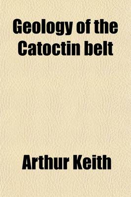 Book cover for Geology of the Catoctin Belt