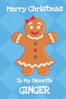 Book cover for Merry Christmas To My Favorite Ginger