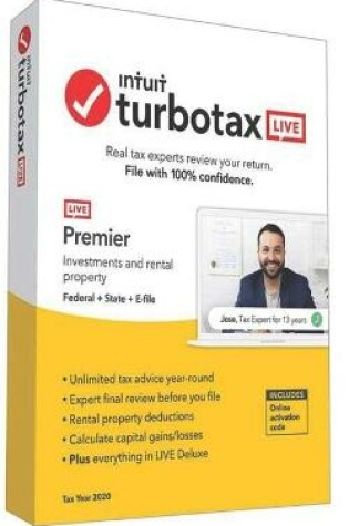 Cover of TurboTax Live