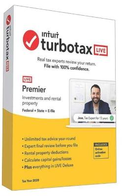 Book cover for TurboTax Live