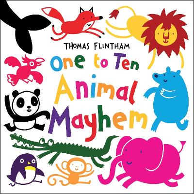 Book cover for One to Ten... Animal Mayhem