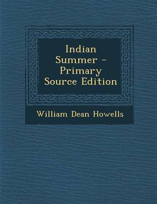 Book cover for Indian Summer - Primary Source Edition