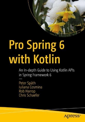 Book cover for Pro Spring 6 with Kotlin