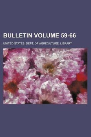 Cover of Bulletin Volume 59-66