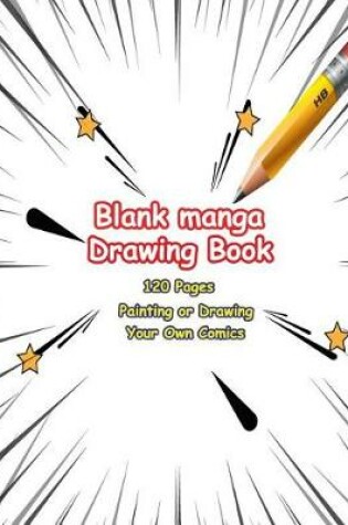 Cover of Blank Manga Drawing Book