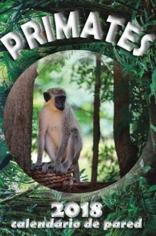 Cover of Primates 2018 Calendario de Pared (Edición España)