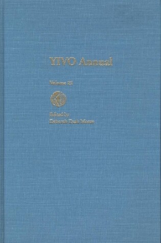 Cover of Yivo Annual