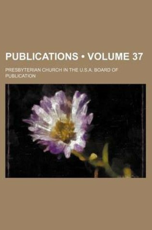 Cover of Publications (Volume 37 )