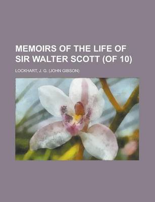 Book cover for Memoirs of the Life of Sir Walter Scott (of 10) Volume V