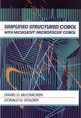 Book cover for Simplified Structured Cobol with Microsoft Microfocus Cobol