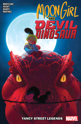 Book cover for Moon Girl and Devil Dinosaur Vol. 8: Yancy Street Legends
