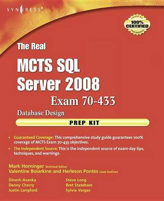 Book cover for The Real McTs SQL Server 2008 Exam 70-433 Prep Kit