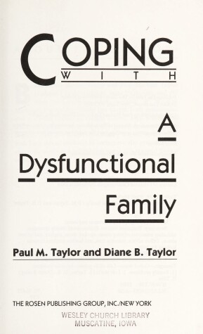 Cover of Coping with a Dysfunctional Family