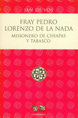 Cover of Fray Pedro Lorenzo de la Nada