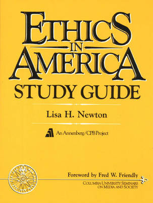 Book cover for Ethics in America Study Guide