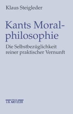 Cover of Kants Moralphilosophie