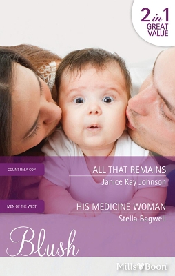 Book cover for All That Remains/His Medicine Woman
