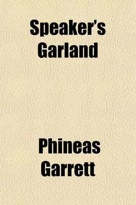 Book cover for Speaker's Garland