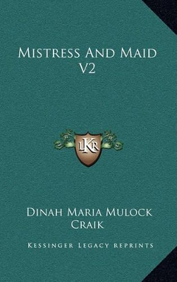 Book cover for Mistress and Maid V2