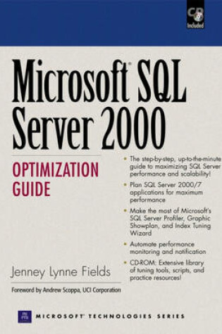 Cover of Microsoft SQL Server 2000 Optimization Guide