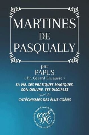 Cover of Martines de Pasqually