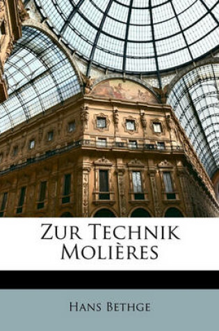 Cover of Zur Technik Moli res