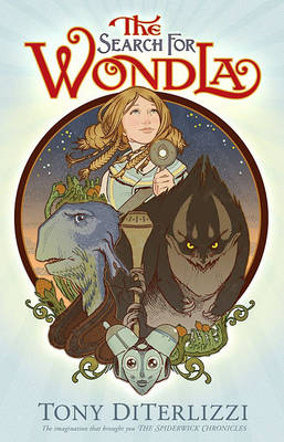 Book cover for The Search for Wondla