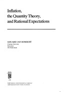 Cover of Inflation, the Quantity Theory and Rational Expectations