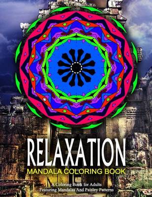 Book cover for RELAXATION MANDALA COLORING BOOK - Vol.18