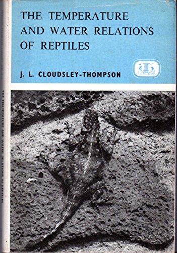 Book cover for Temperature and Water Relations of Reptiles