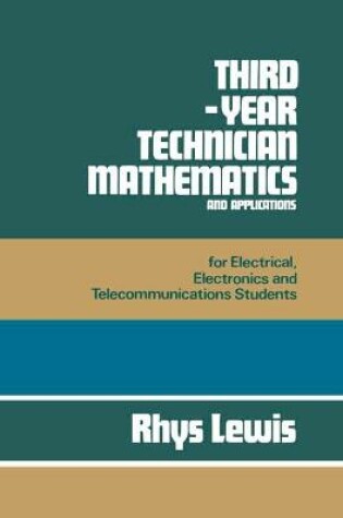 Cover of Third Year Technician Mathematics and Applications